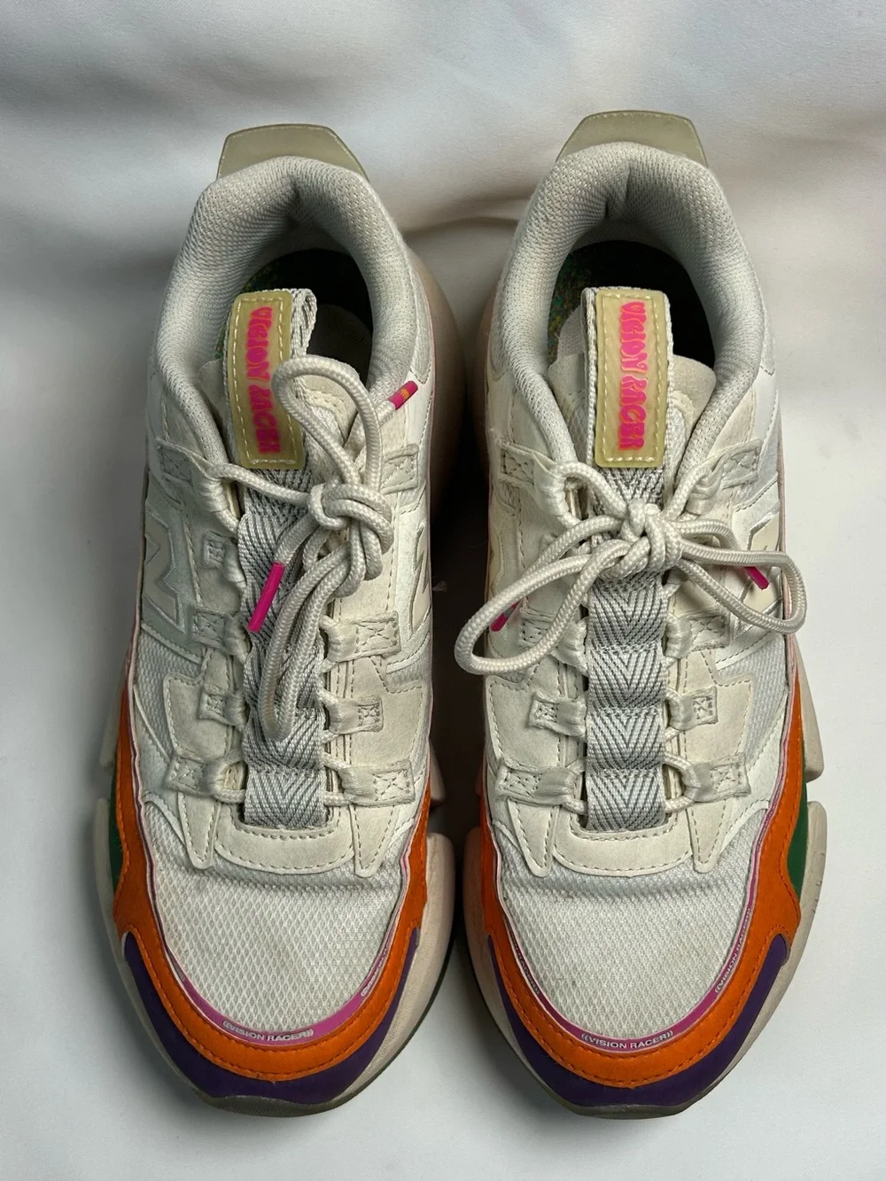 New Balance Jaden Smith vision racer hippie cream MSVRCJWA men’s 9.5 shoes